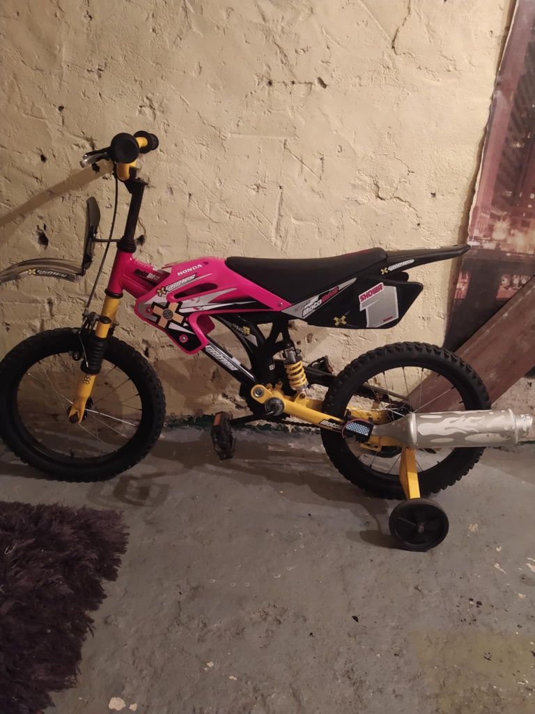 Roweryk /motor z bocznymi kołkami