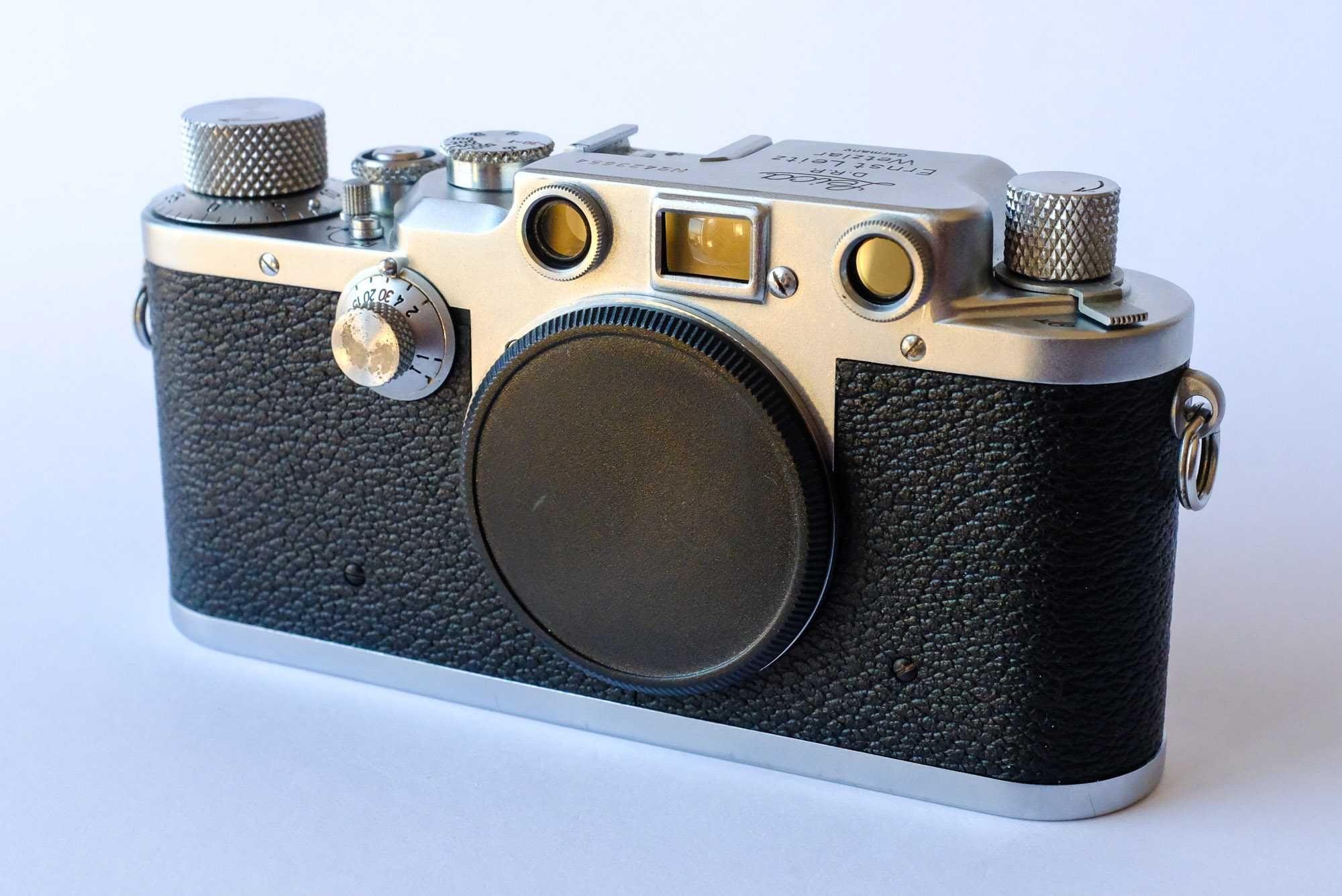 Aparat fotograficzny Leica IIIc po serwisie, przetestowany z filmem