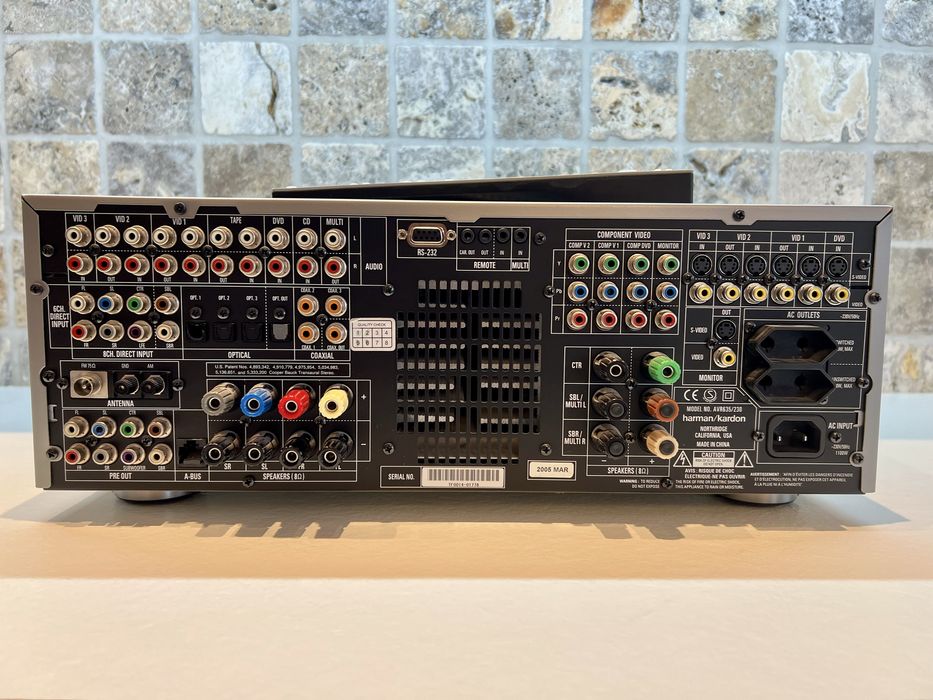 Harman / Kardon AVR635 AVR 635 amplituner kino domowe wzmacniacz 7.1