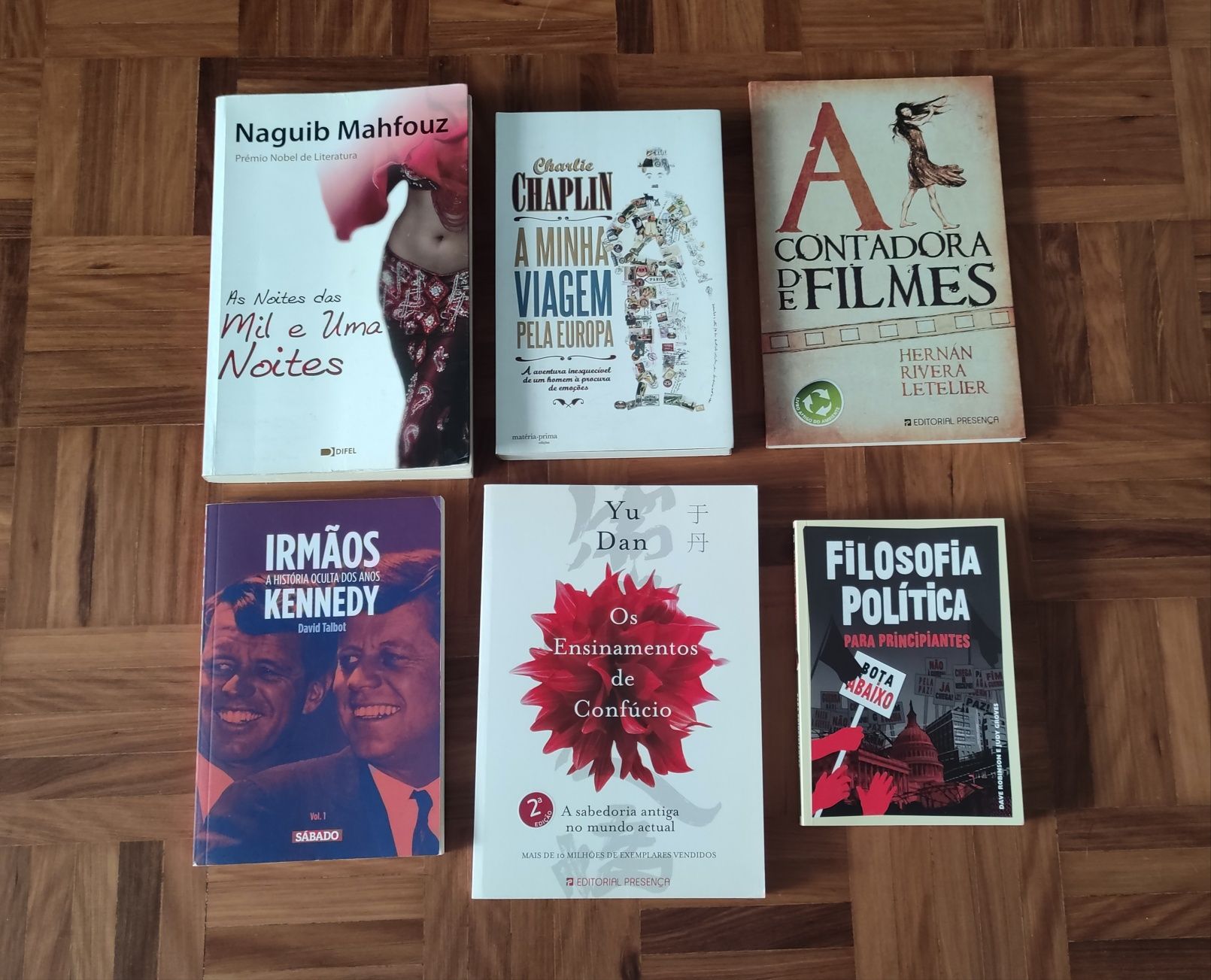 Vários livros 4,50€