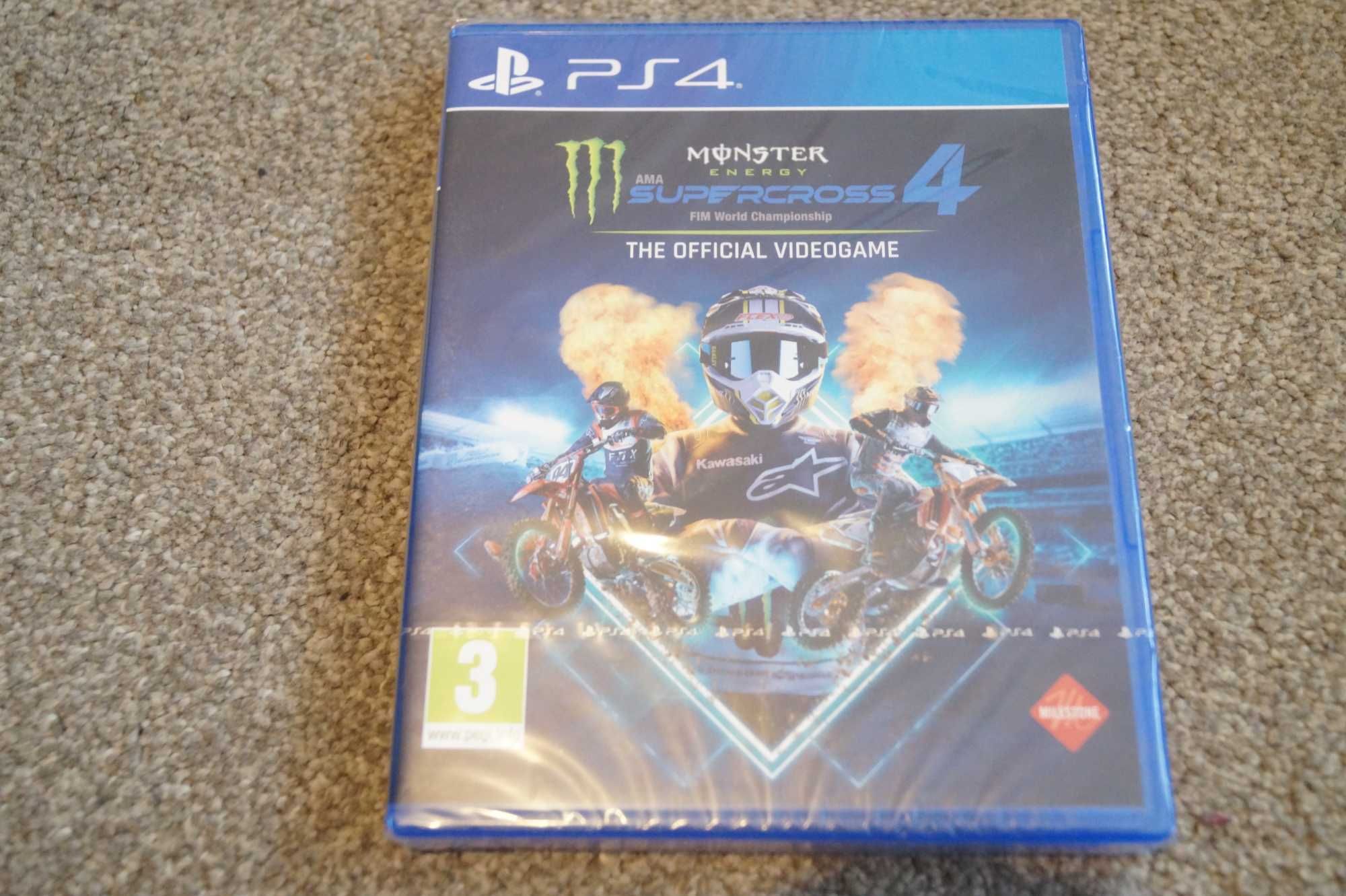 Monster Energy Supercross 4 NOWA ps4