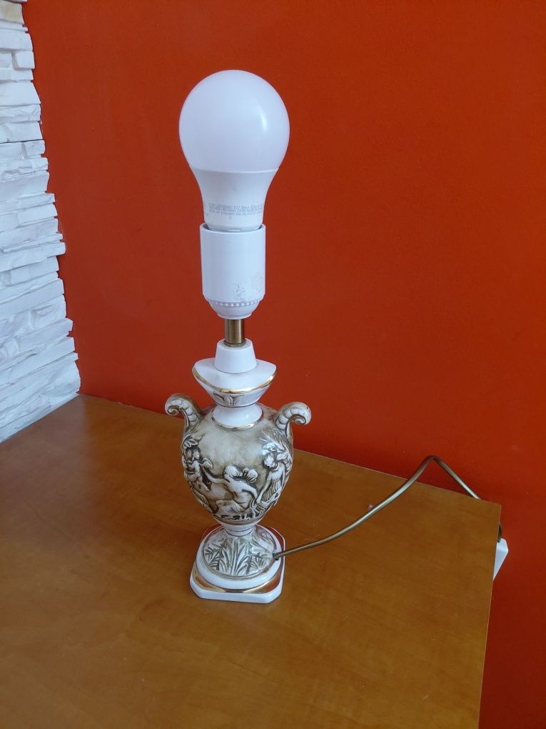 Lampka nocna włoska Capodimonte
