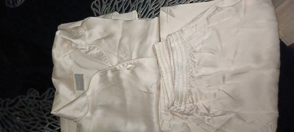 Lady Avenue Basic piżama ,100%silk. R s