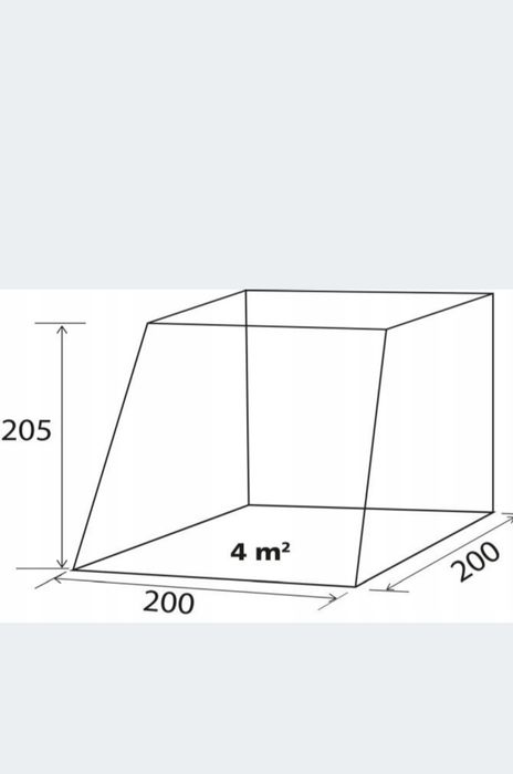 Przedsionek do samochodu Brunner Comet 200x200x205 cm
