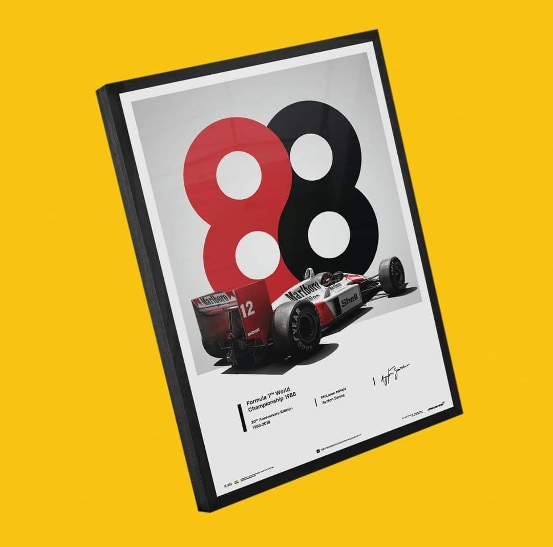 Fórmula 1 posters print Art quadro
