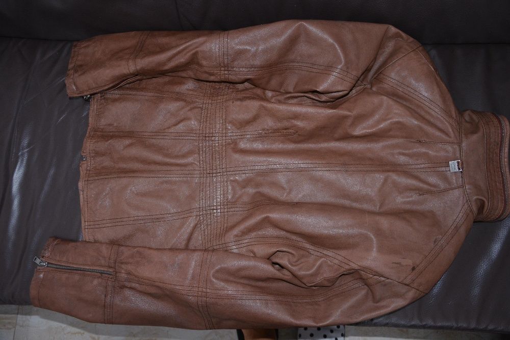 Kurtka Ochnik brązowa ocieplana damska 38 idealna na jesień