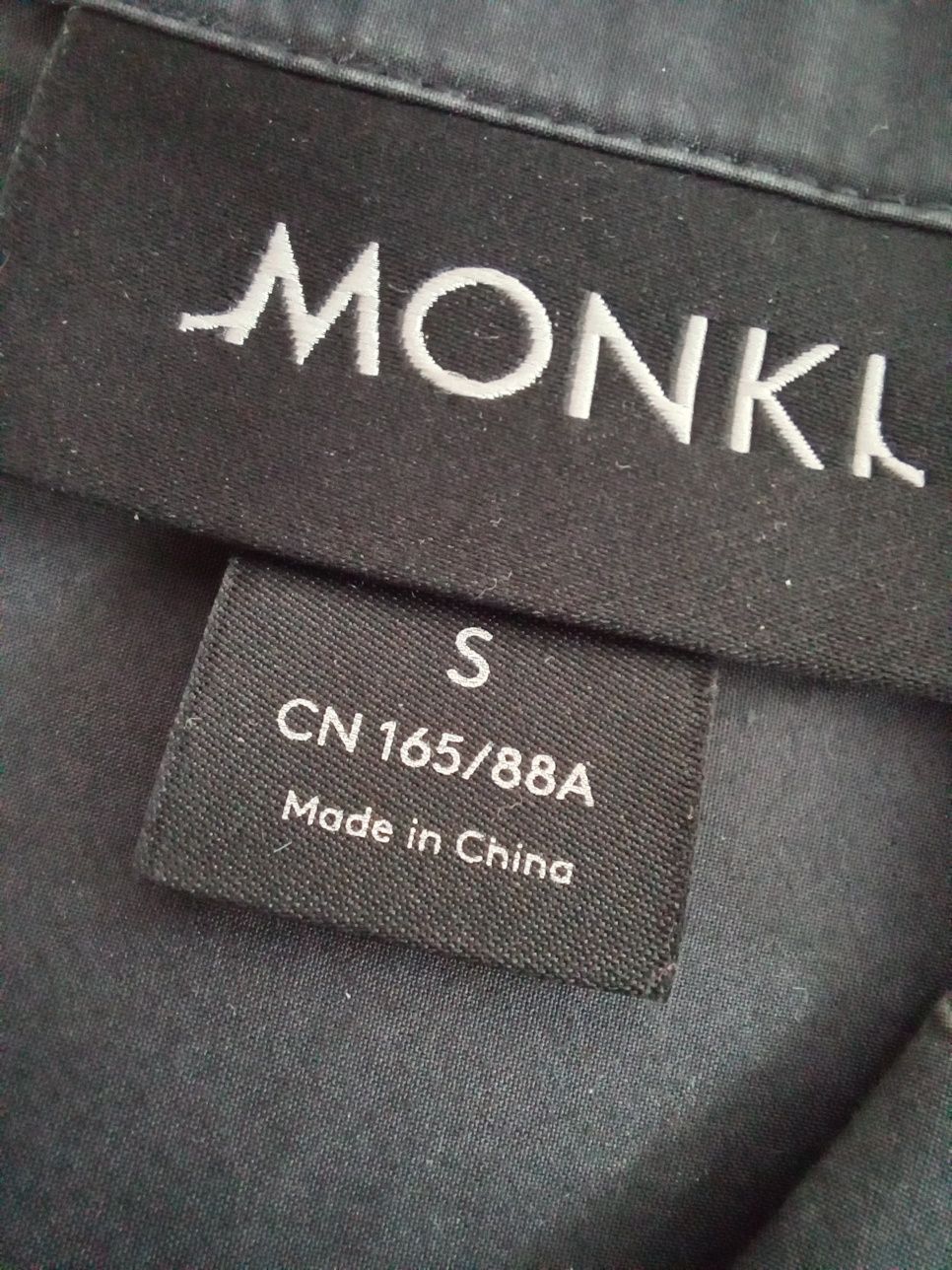 Monki koszula oversize sukienka koszulowa midi M L XL uniwersalny