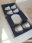 Conjunto de chavenas da porcel