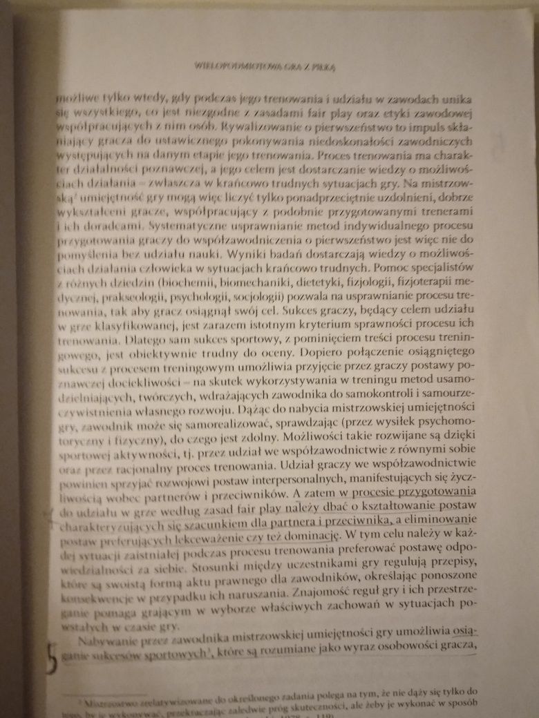 Trenowanie gracza na specjalnym etapie. Zbigniew Naglak (piłka nożna)