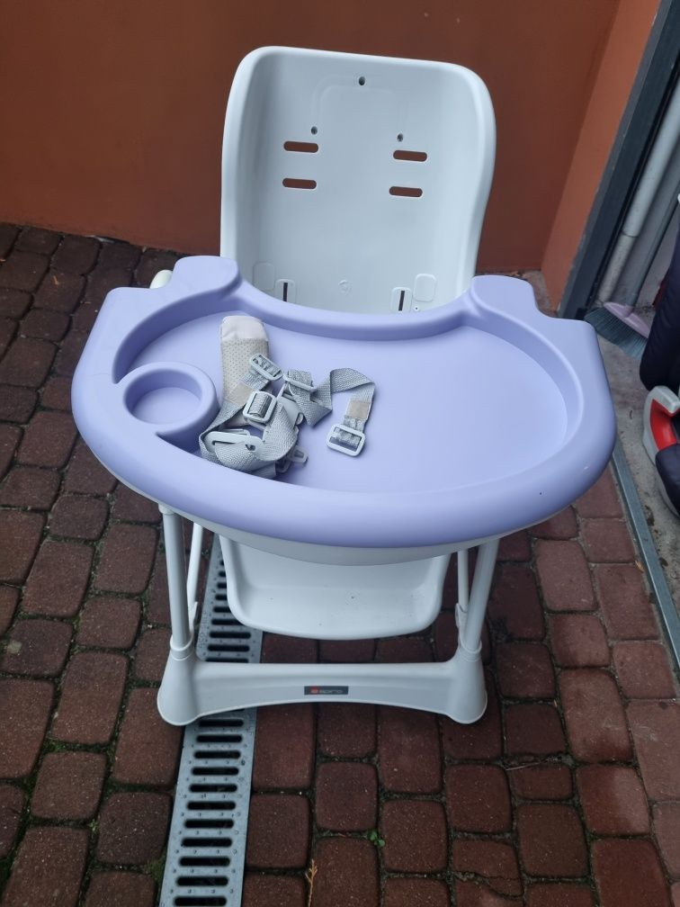 Fotelik krzeselko do karmienia espiro mokka