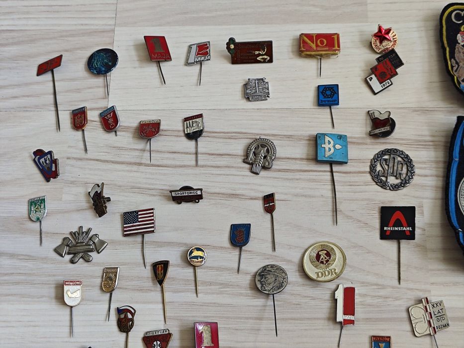 Kolekcja wpinek 90 sztuk_wpinka przypinka