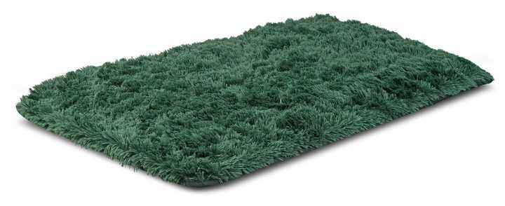 NOWY Dywan Antypoślizgowy Shaggy ZIELONY 80x120 – VILLAGO V0-DY8120G