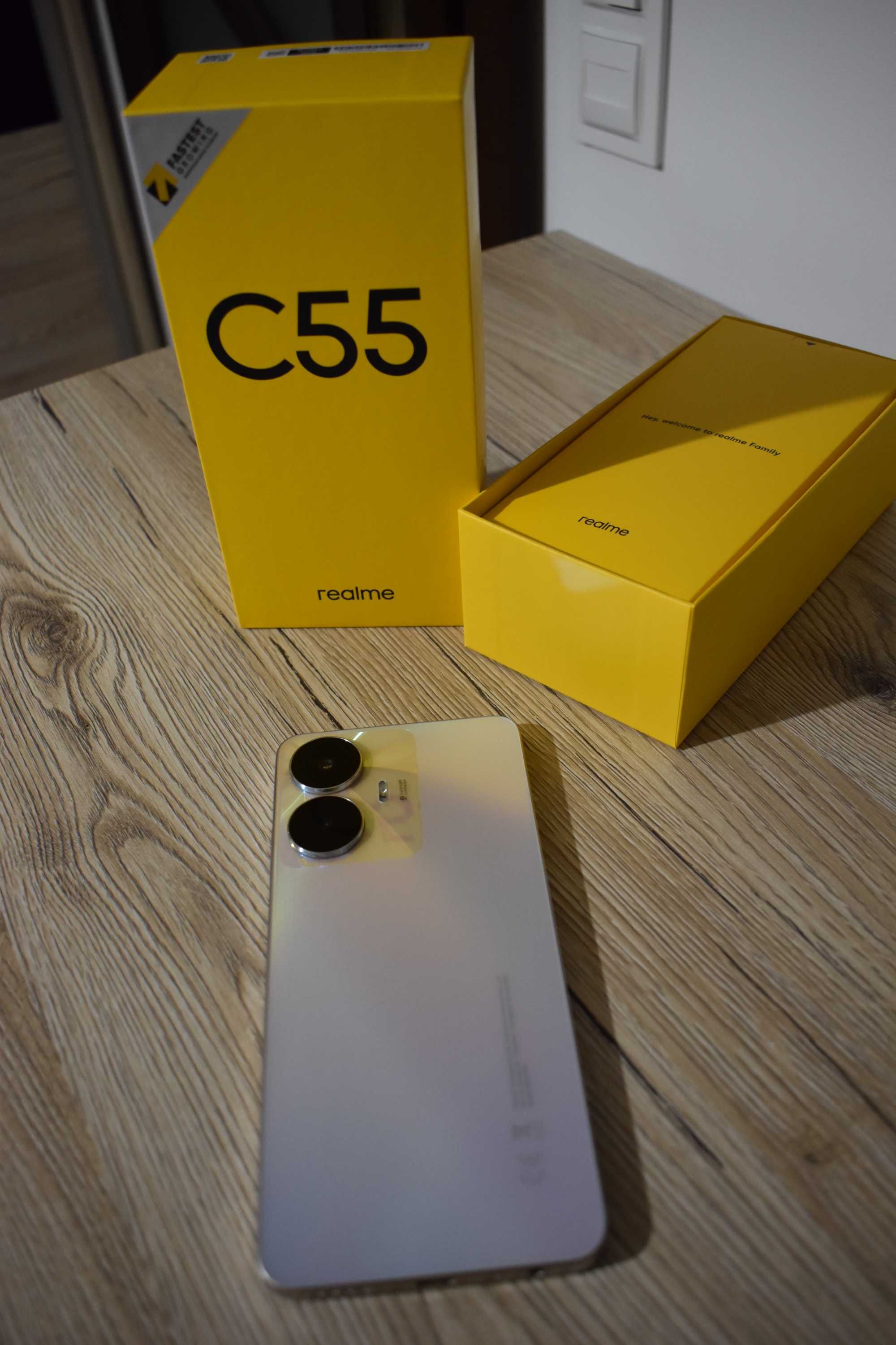 Realme C55 8/256 GB na gwarancji