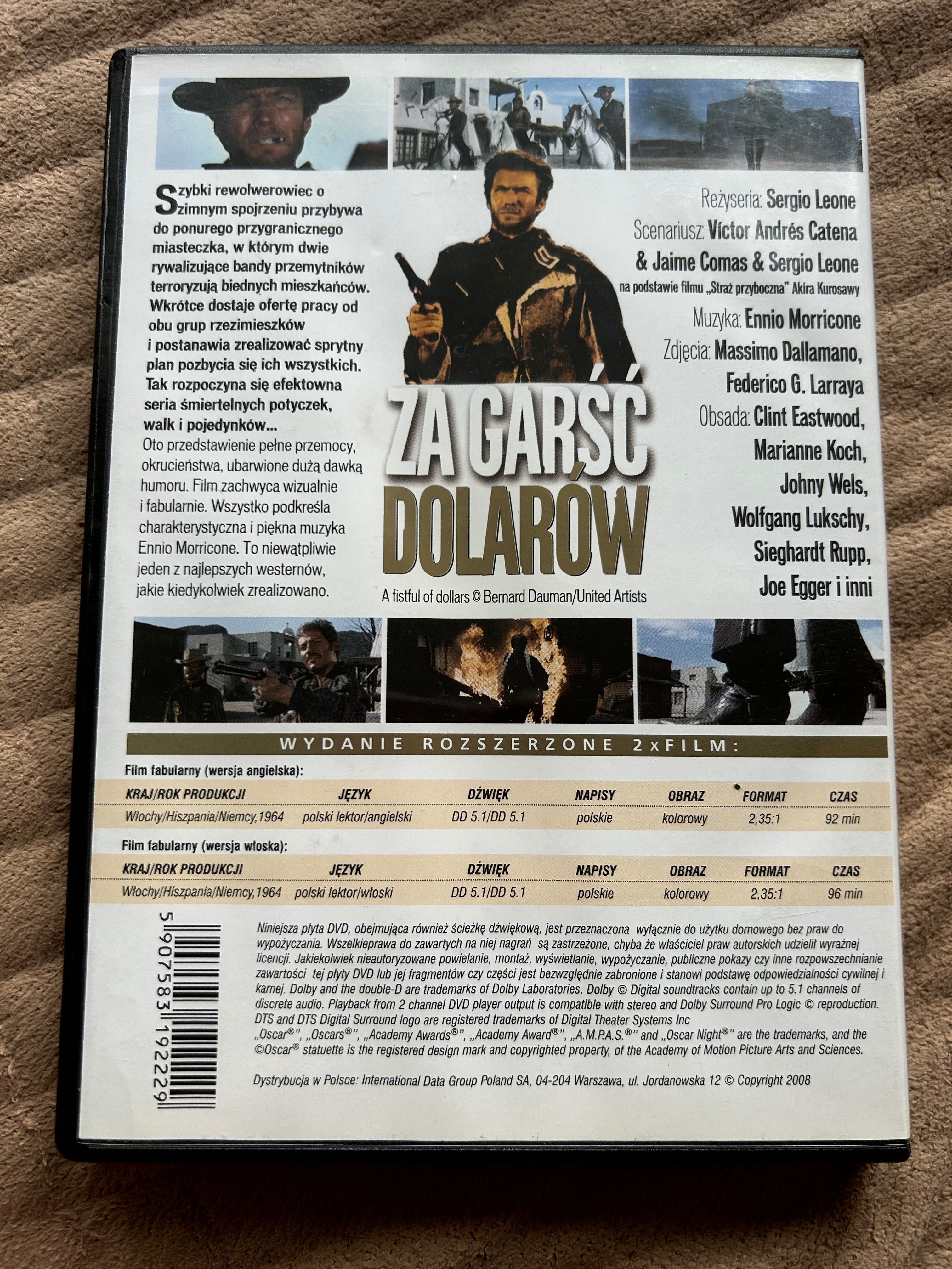 Film Za garść dolarów DVD