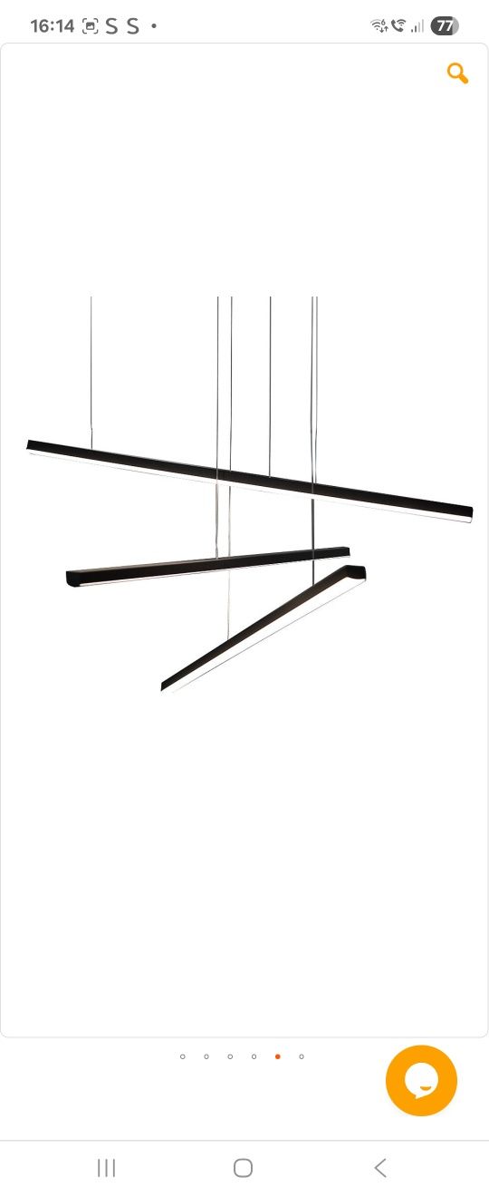 Maxlight Trio  Lampa żyrandol , led