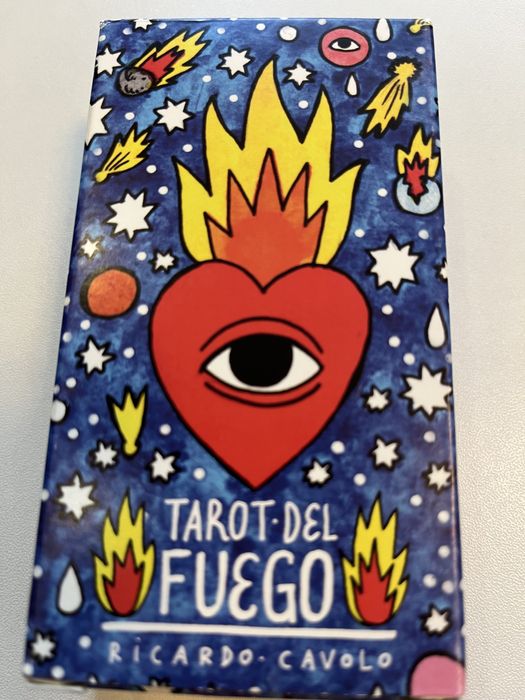 Таро оригінал Tarot del Fuego відкрите як нове