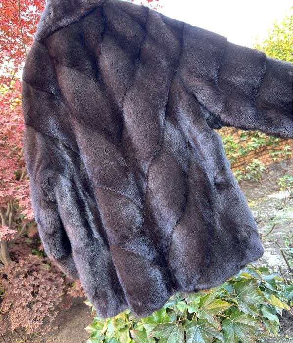 ОГ 130 Manakas Норковый полушубок норка оригинал