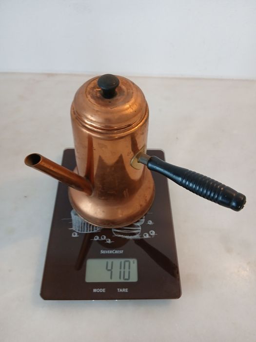 Cafeteira cobre vintage