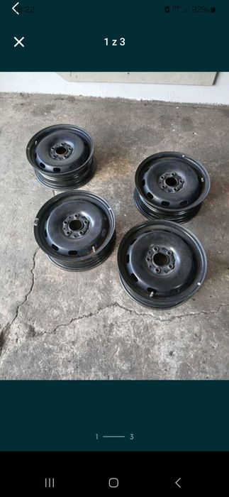 Felgi stalowe 5x112 r15 et46 ,VW Audi Seat Skoda Mini Cooper