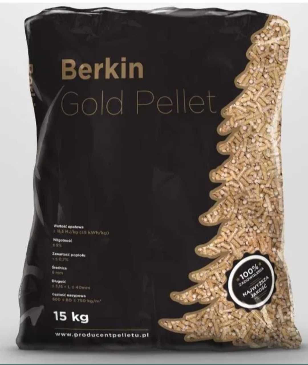 Pellet 15 kg dobra jakosc berkin