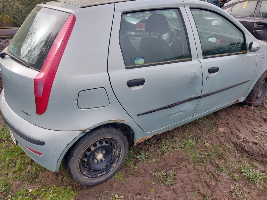 Części fiat punto maska zderzak klapa drzwi szyba silnik 1.3 skrzynia