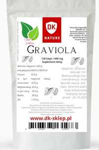 Graviola 120 kaps. 600 mg