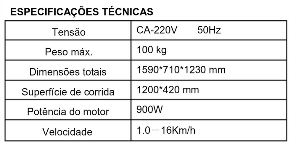 Passadeira Fitness Doctor
