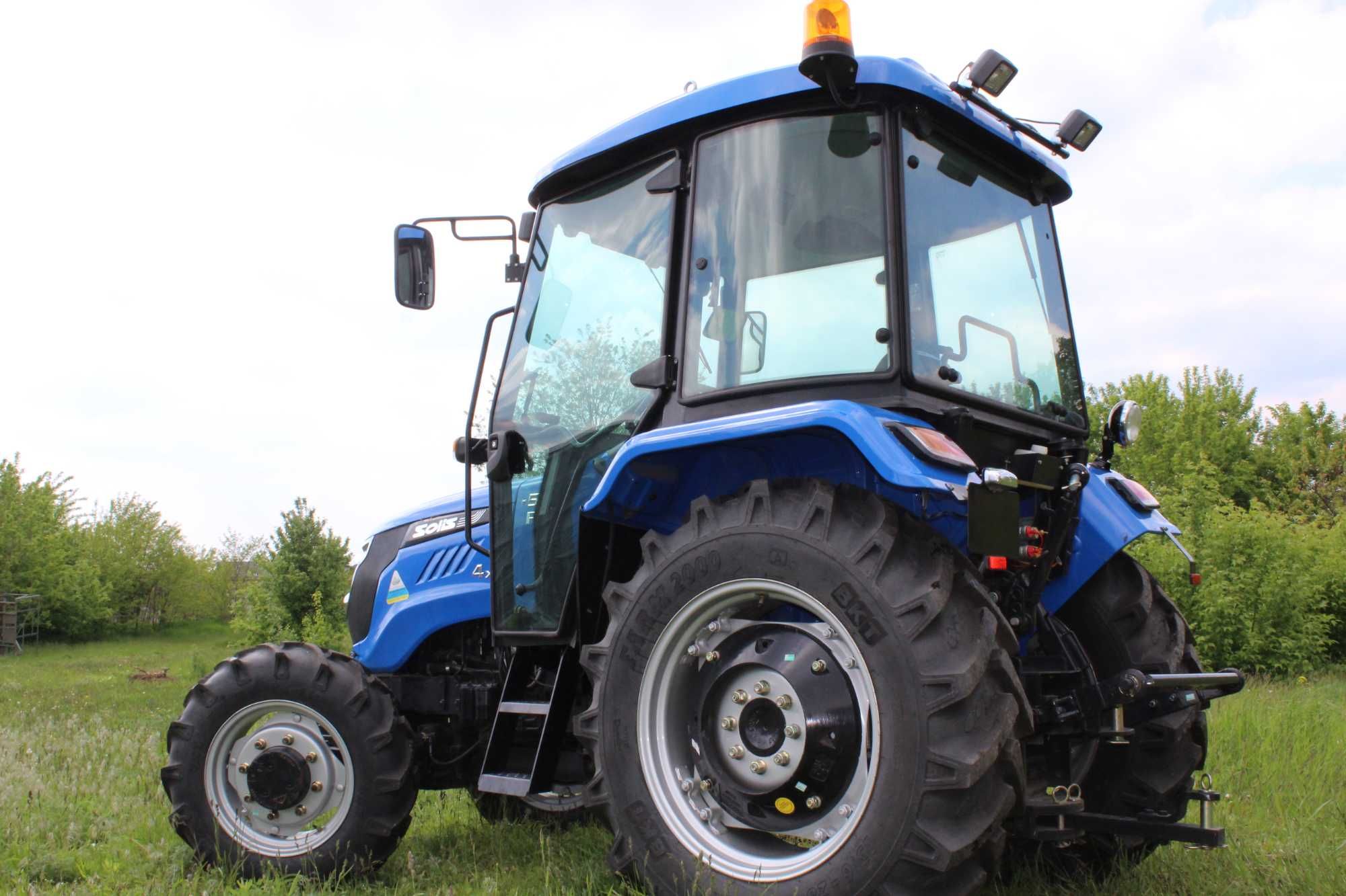 Трактор з кабіною Соліс 50 к.с.Solis. Є з реверсом Від компанії YANMAR