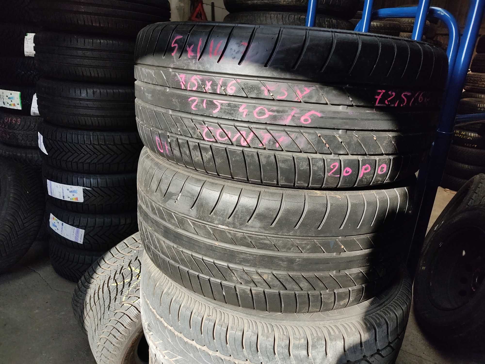 215/40R16 Opony Letnie Lato CONTINENTAL ContiSportContact 4,5mm ALURAD