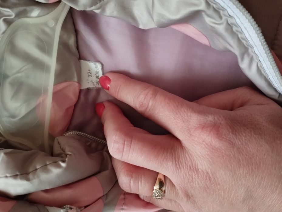 Весняна курточка для дівчинки