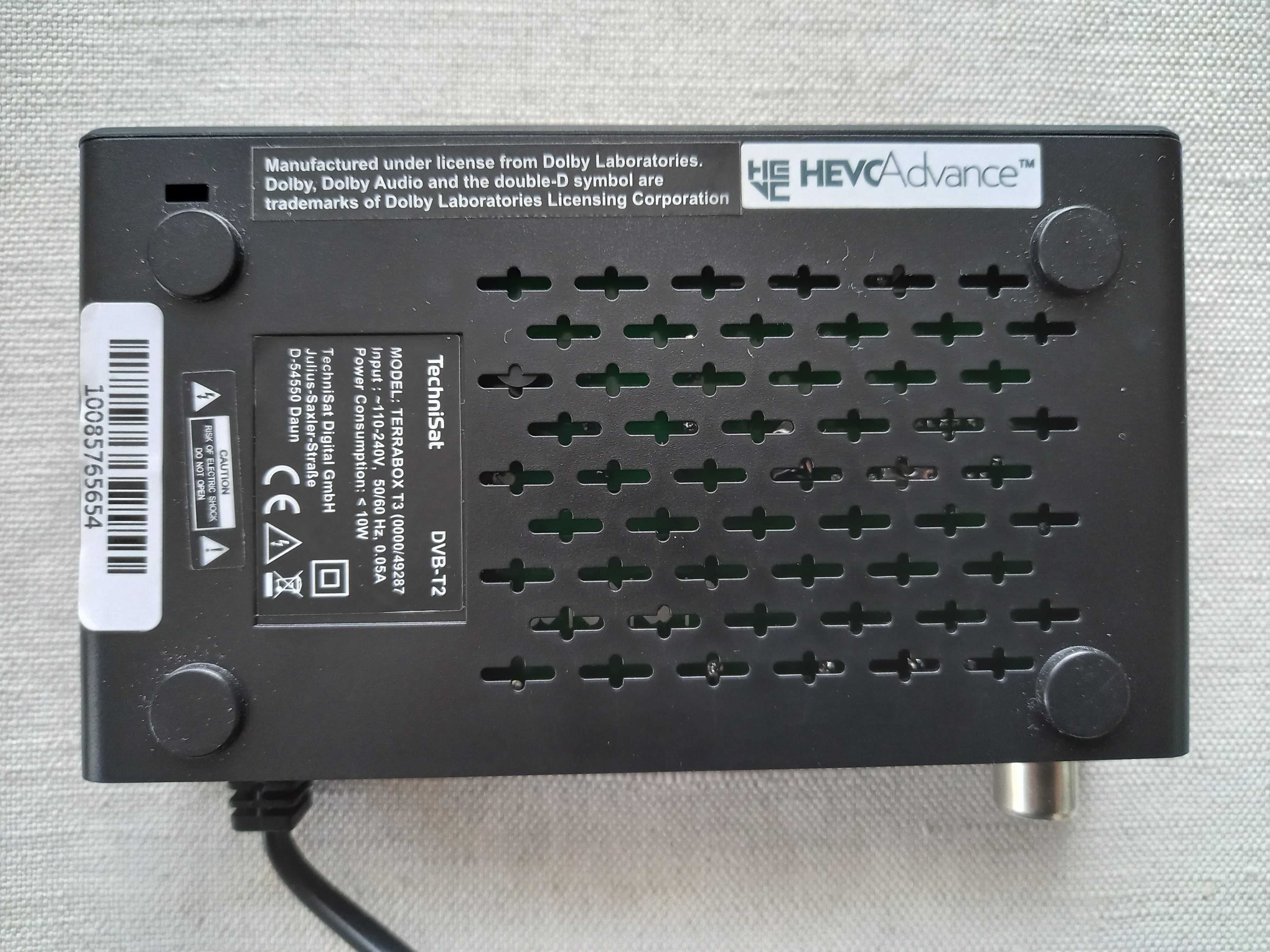 Tuner DVB-T2 Technisat Terrabox T3