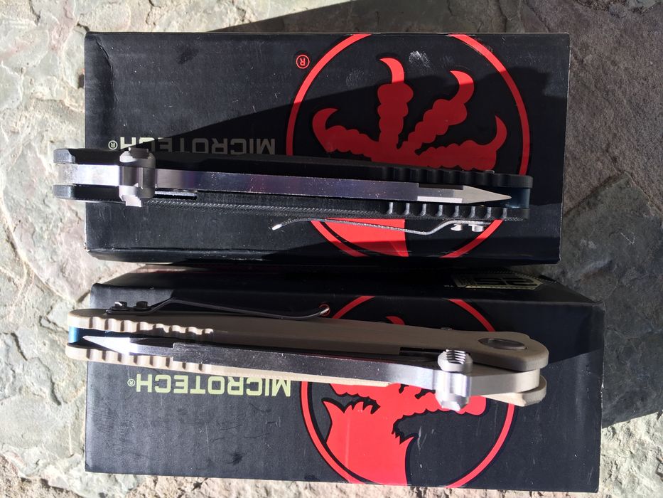 Кухоне EDC складне знаряддя типу Microtech Socom Delta Tanto