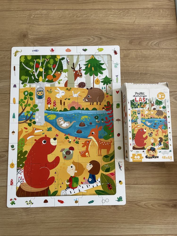 Puzzle 3+ stan bdb