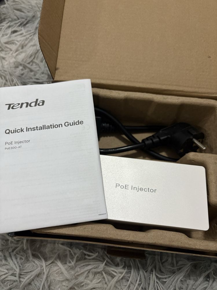 tenda PoE Injector IEEE802.3at  przejsciowka nowa
