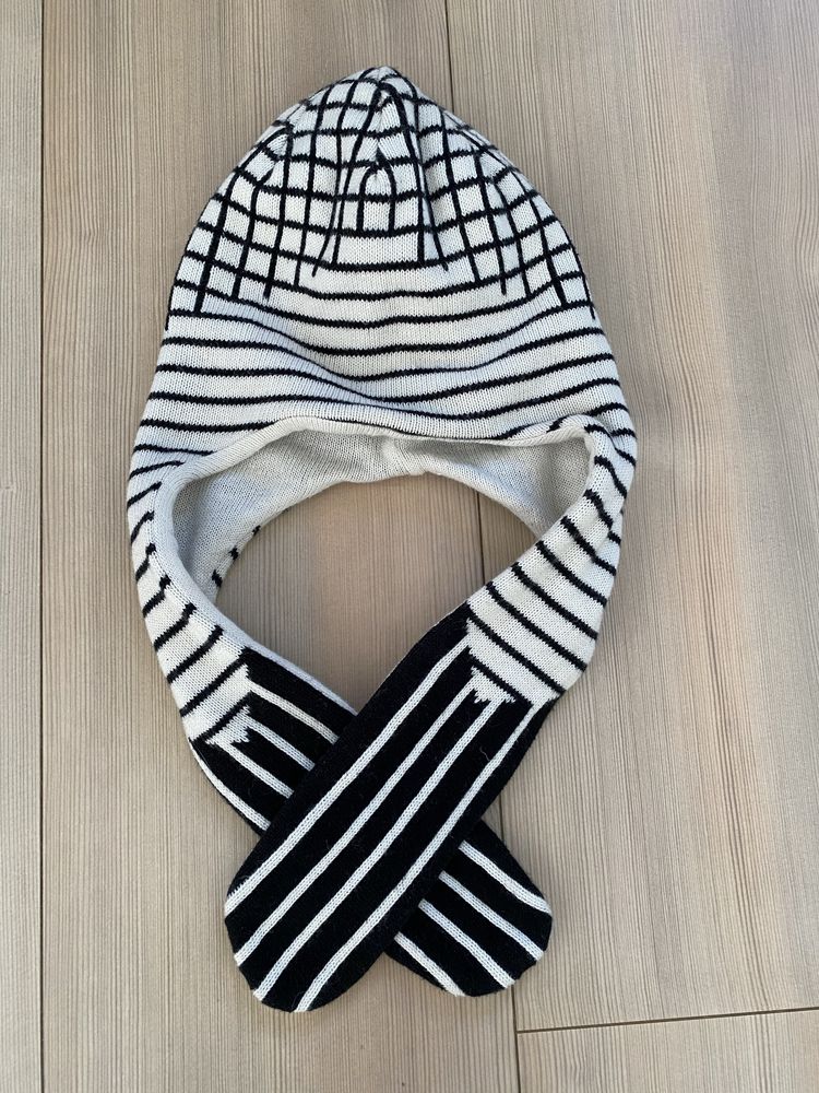 Tinycottons czapka wełniana pilotka uszatka wool 2-5 lat bobo choses