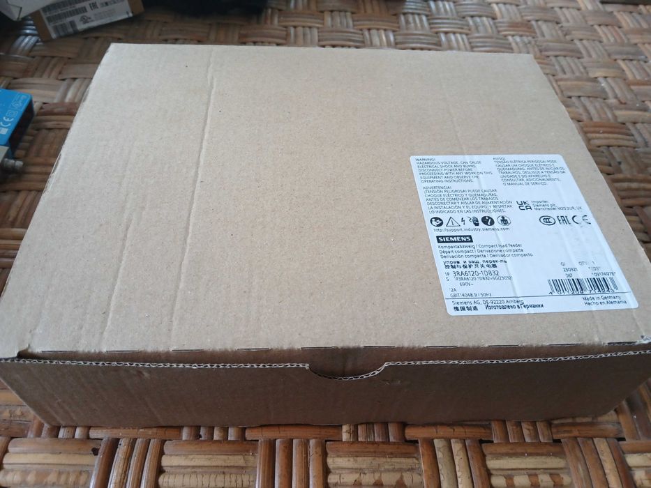 Kompaktowy układ rozruchowy Siemens Sirius 3RA6120-1DB32