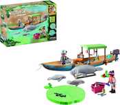 Playmobil Wiltopia Wycieczka łodzią do manatów 71010