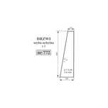 szyba drzwi przednia Massey Ferguson 3050 , 3060 , 3070 , 3080 ACX198