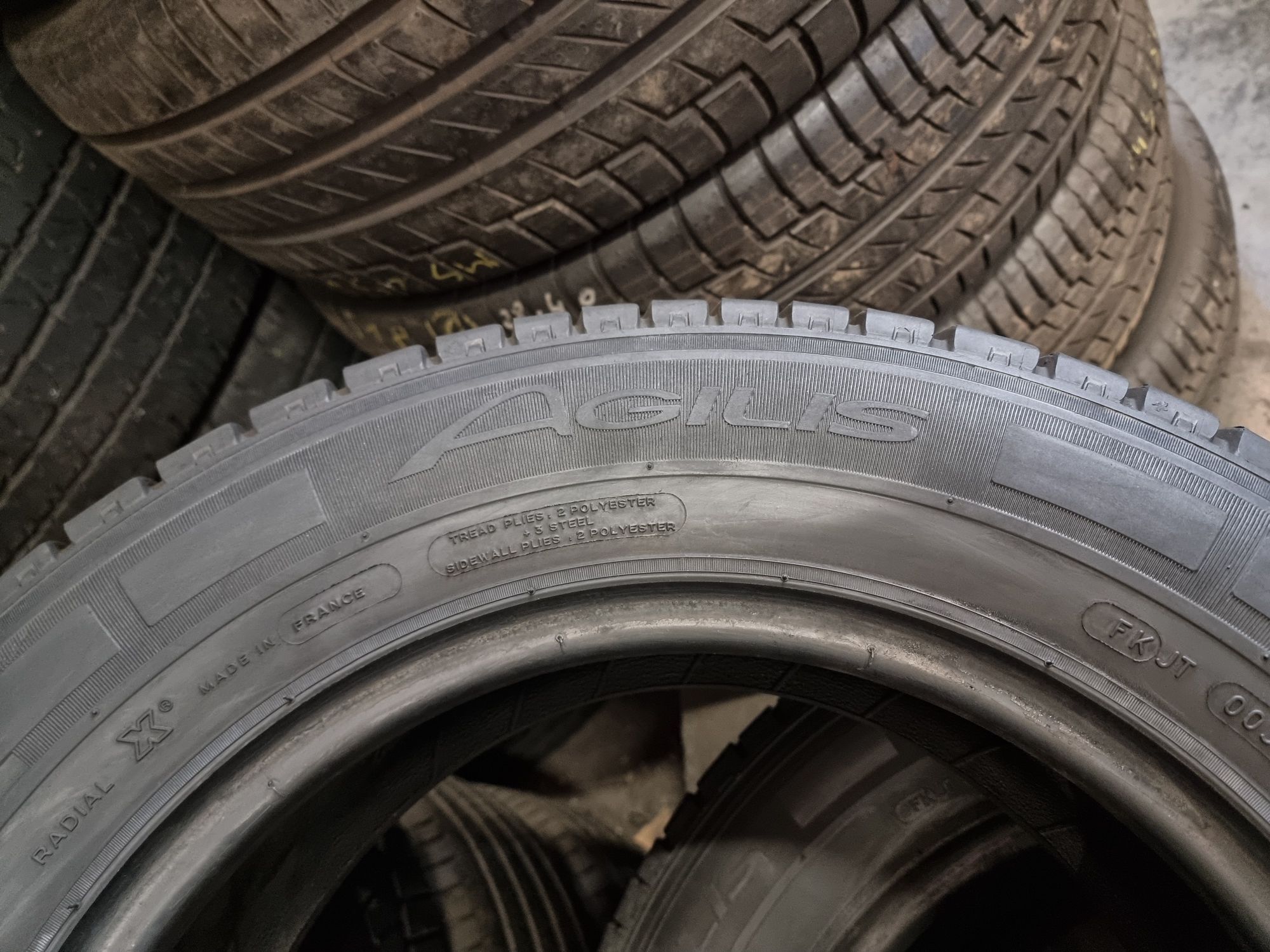 Шини літні 195х75хR16c Michelin Agilis Стан нових 6 ШТ Made in FRANCE