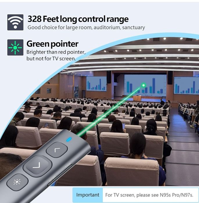 Презентаційний клікер (бездротова указка) NORWII