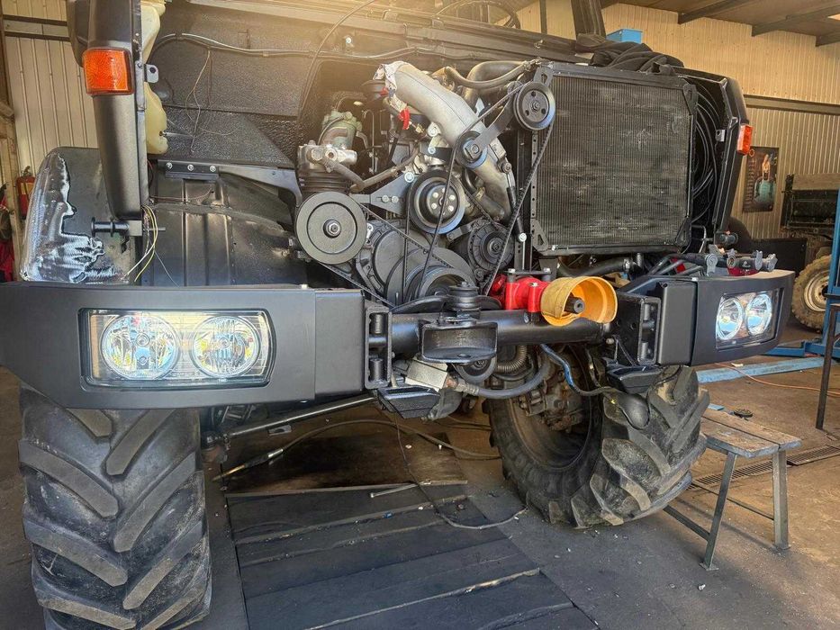 Reflektor lampa przód zderzak światło Mercedes Unimog U1000 - U2450