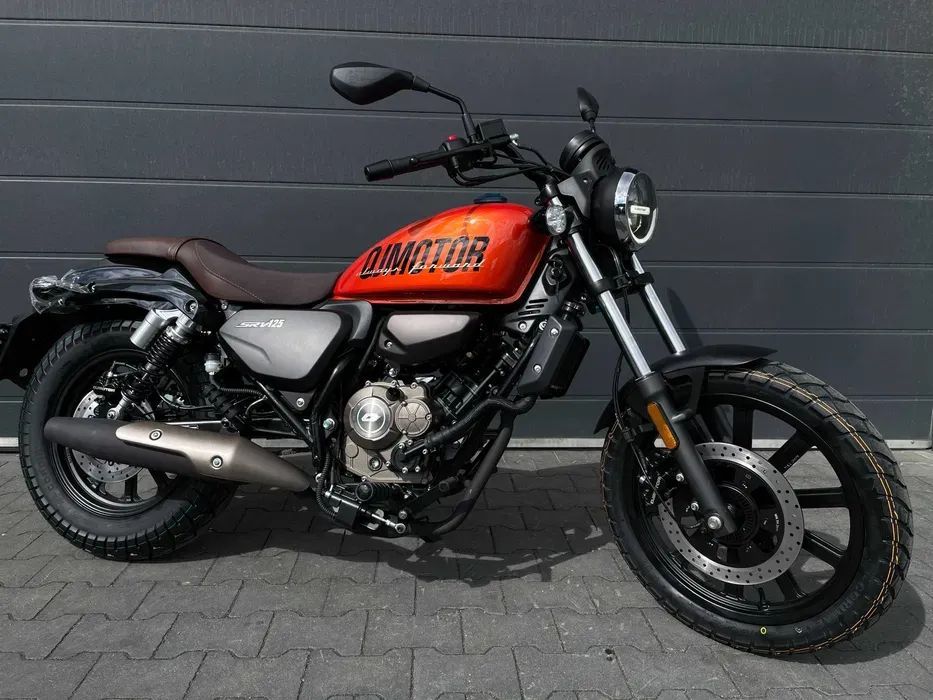 QJMOTOR SRV 125 Nowy QJmotor SRV 125*15 KM*2025R*RATY*Vat23%Transport do 100 kmGRATIS*