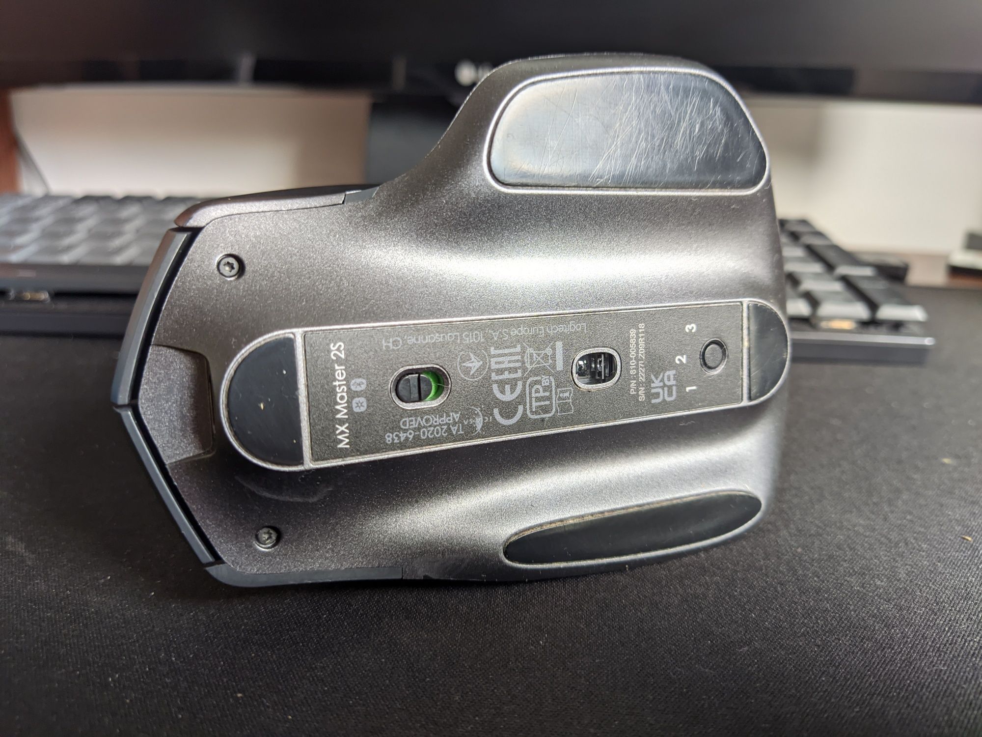 Mysz LOGITECH MX Master 2S Grafitowy używana