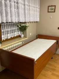 Łóżko rehabilitacyjne medyczne z materacem+ materac antyodleżynowy gra