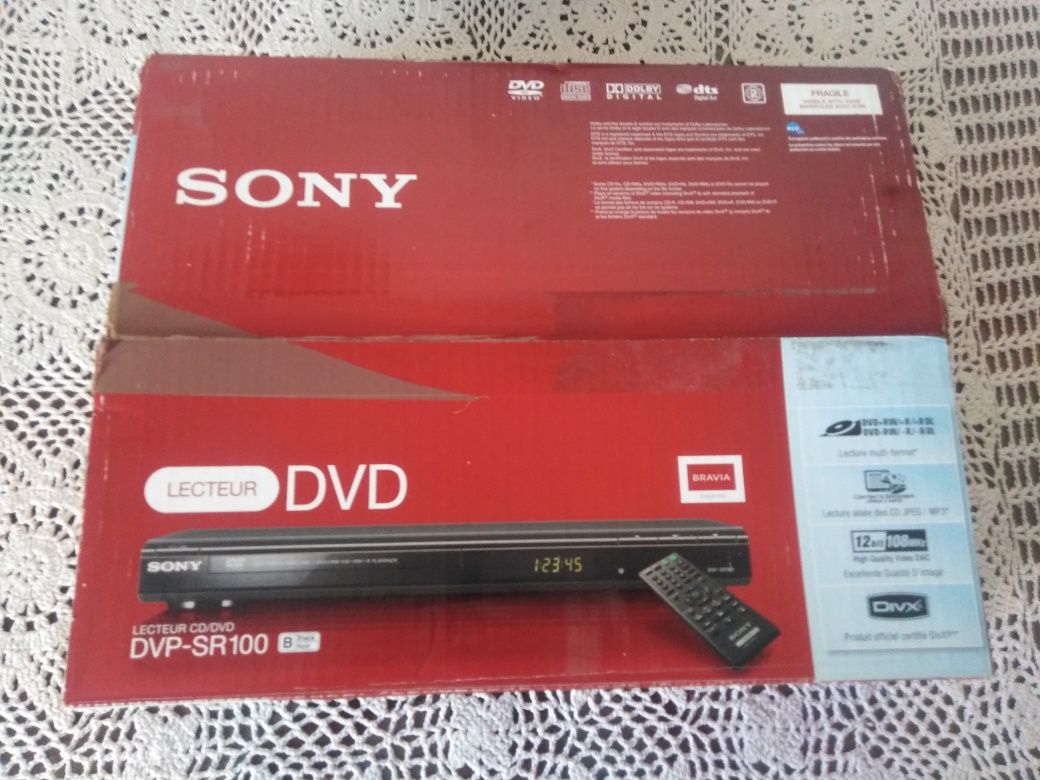 Odtwarzacz dvd sony dvp-sr100