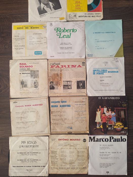 Disco vinil de (musica portuguesa e infantil)