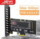 Zestaw adapter m.2 nvme pci-e x1 + radiator