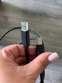 Кабель USB 2.0 AM - BM 1.8 м Black