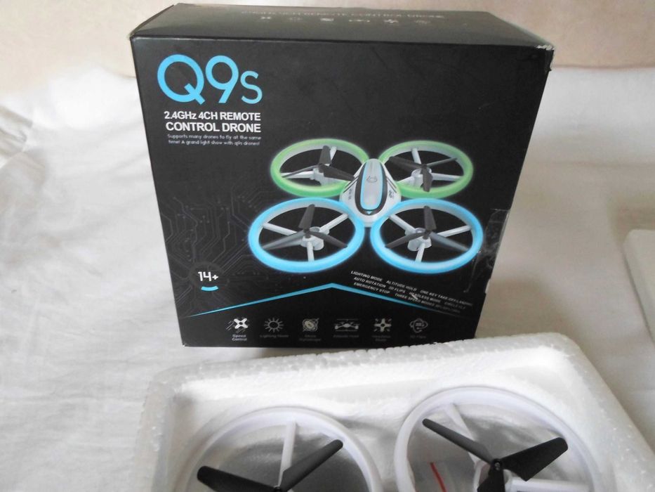 Квадрокоптер Q9s  14+ Радіокерований дрон з утриманням висоти