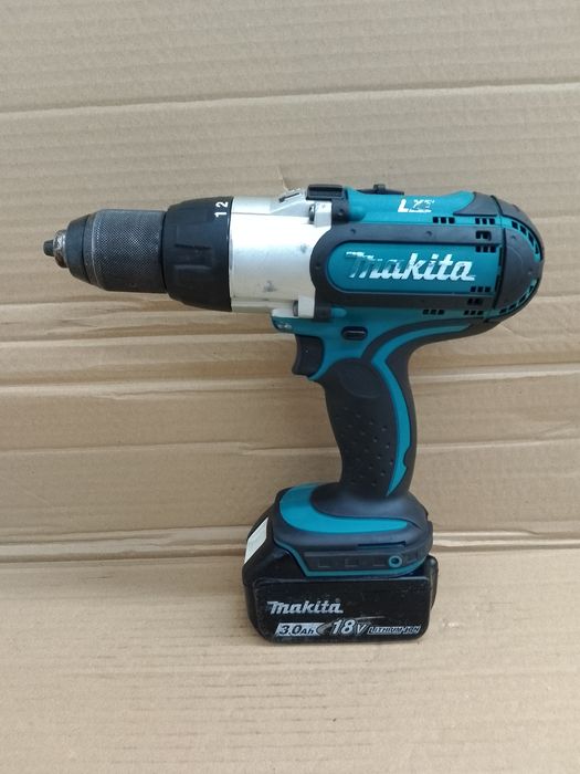 Makita DHP451 Wiertarko Wkrętarka Udarowa 3Biegi 18V 3.0Ah 2019r
